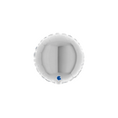 Grabo Foil Balloon Silver Round 4"