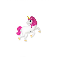 Pink Unicorn 14" Mini Shape Foil Balloon