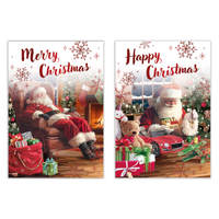 Poppyhill 12 Pack Cards C50 Christmas Open