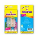 Tallon 4 Pack Glue Pens Water Based 50ml