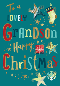 Regal 6 Pack C75 Cards Christmas Grandson