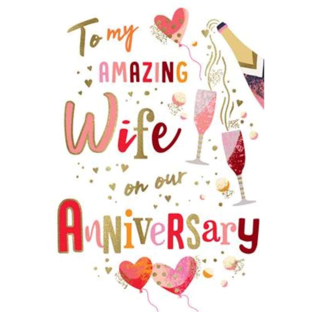 Regal 6 Pack Cards C75 Everyday Anniversary Wife