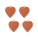 Sear 100 Pack Balloon Weight Heart Rose Gold 8g