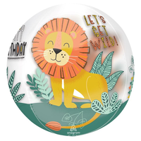 Anagram Get Wild 16" Orbz Foil Balloon