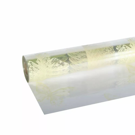 Film Roll Butterflies Ivory 80cm x 100m