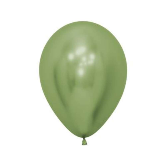 Sempertex Reflex Lime Green 5" Latex Balloons 50pk