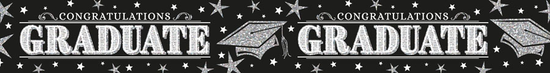 Tiger Feet 6 Pack Banner Graduation Open 2.6M