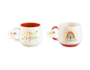 Gem Imports 2 Pack Mugs Teacher 450ml