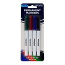 Permanent Markers Mixed 12pk