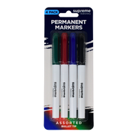 Permanent Markers Mixed 12pk