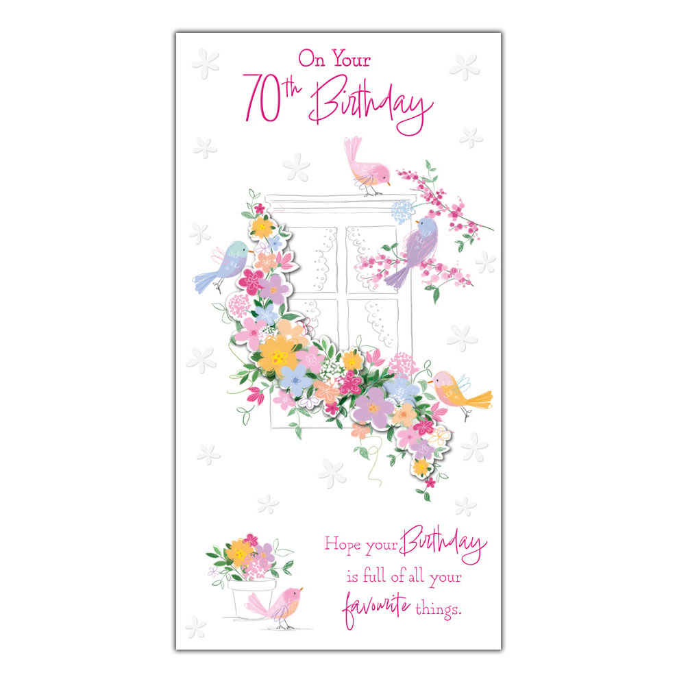 Prelude 6 Pack Cards C55 Birthday Age 70