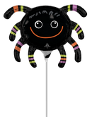 Anagram Smiley Spider 14" Air Fill Foil Balloon