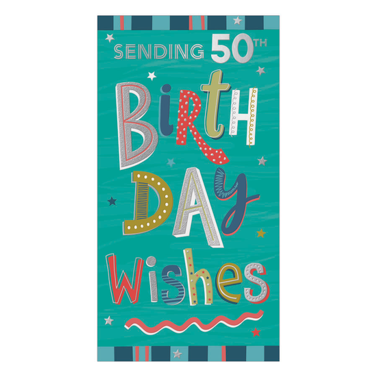 Prelude 6 Pack Cards C55 Birthday Age 50