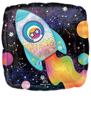 Anagram Foil Balloon Outer Space 18