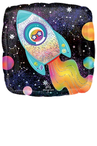 Anagram Foil Balloon Outer Space 18