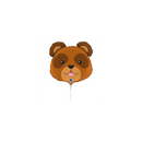 Bear Animal Head 14" Mini Shape Foil Balloon