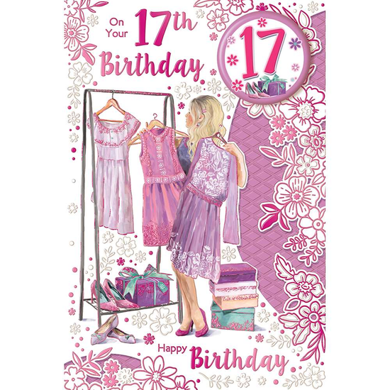 Xpress Yourself C75 Birthday Age 17 6pk