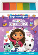 Painting book from Gabby's Dollhouse by Alligator Products, colorful pages featuring characters for kids' art and activity fun.