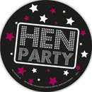 6pk Big Badges Hen Party