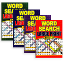 Wordsearch Book Large Print A4 12pk