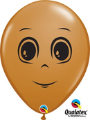 Qualatex Mocha Masculine Face 16" Latex 50pk