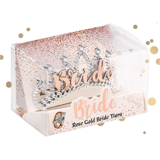 Rose Gold Bride Tiara