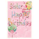 Simon Elvin C50 Birthday Sister 6pk