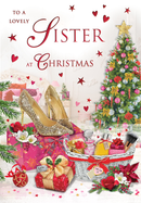 Regal 6 Pack C75 Cards Christmas Sister