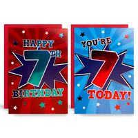 Poppyhill C50 Birthday Age 7 12pk