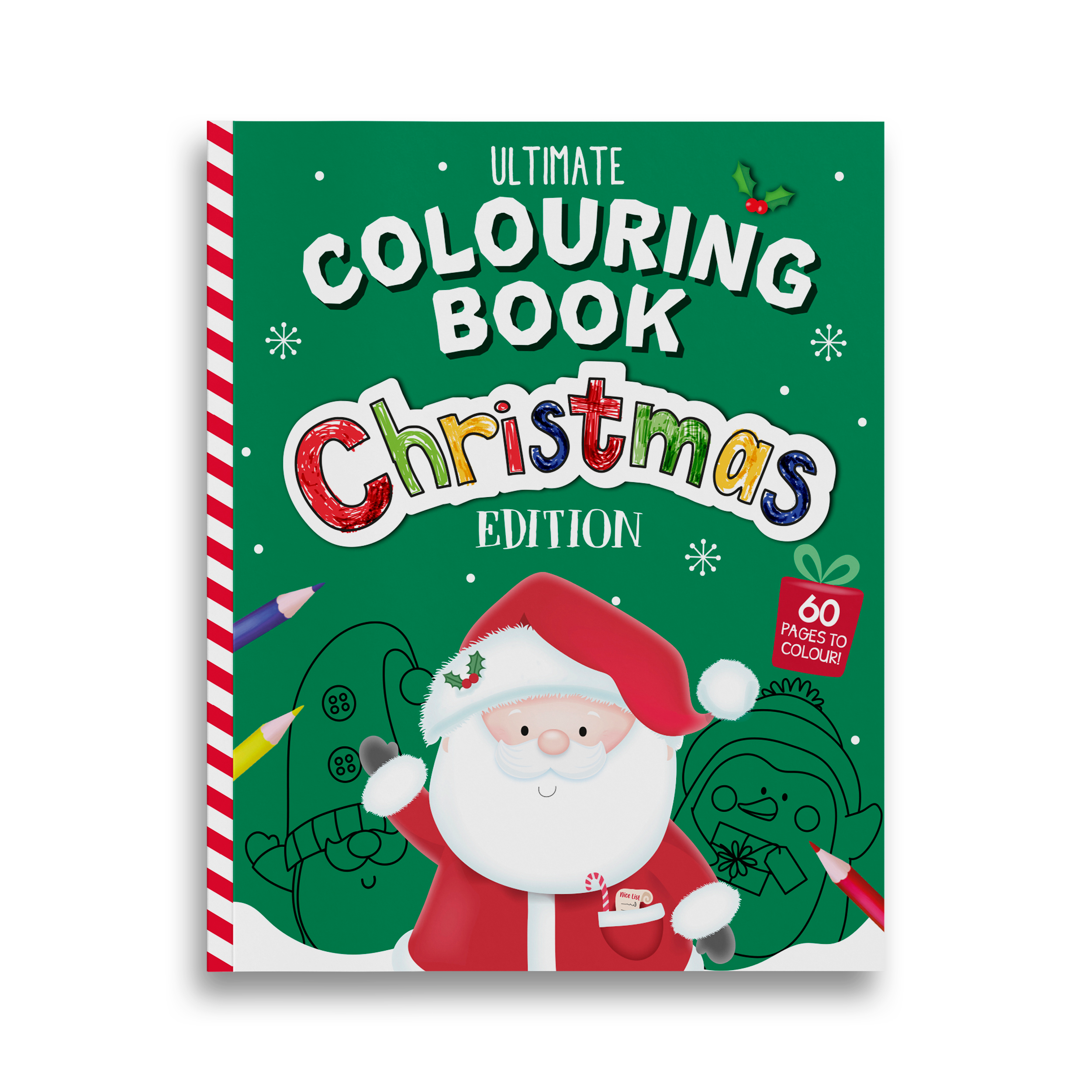 Eurowrap Colouring Book Christmas
