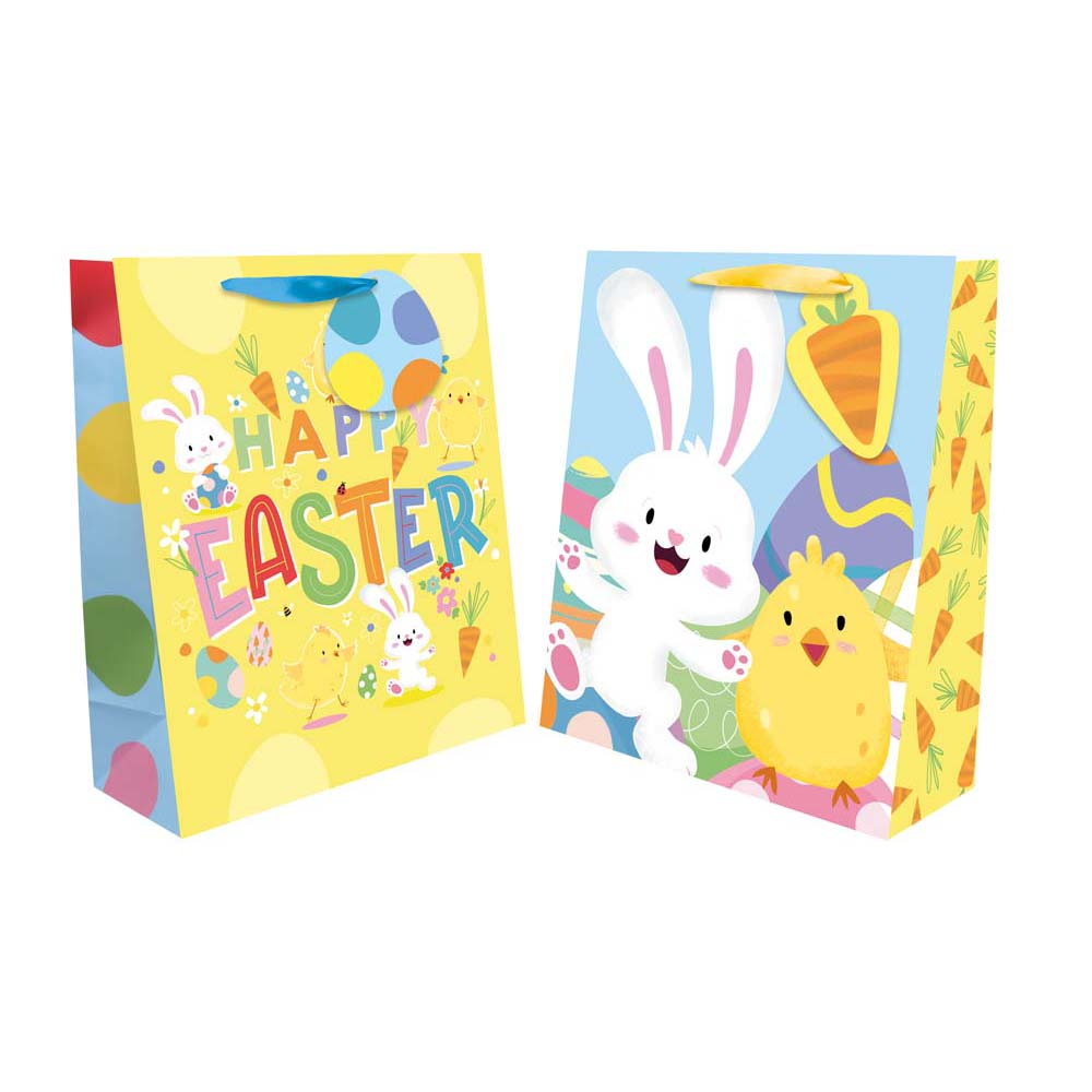 Tallon 12 Pack Gift Bag Easter Medium
