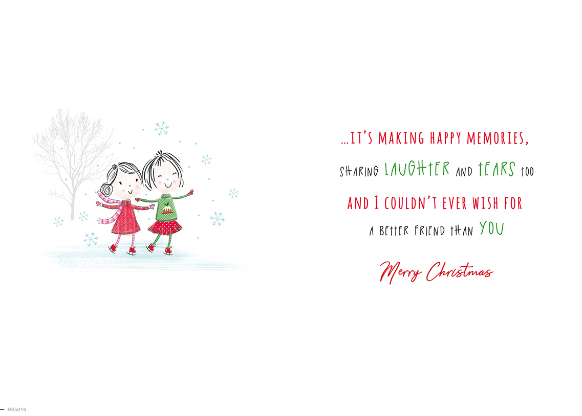 Regal 6 Pack C75 Cards Christmas Friend