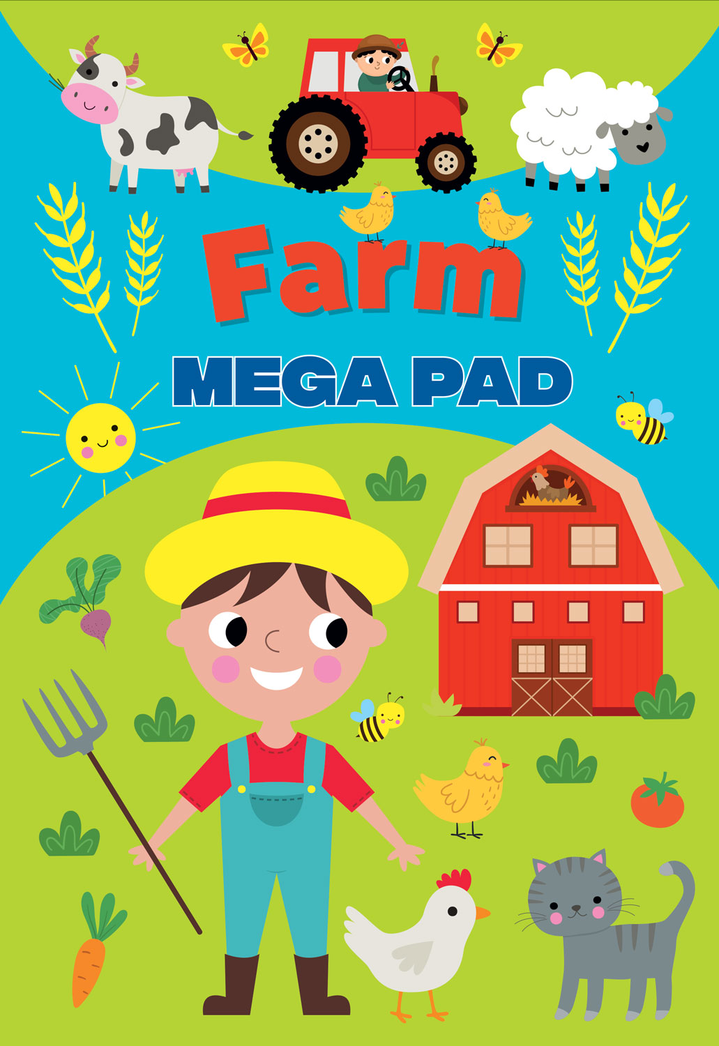 Alligator Products Activity Book Farmyard