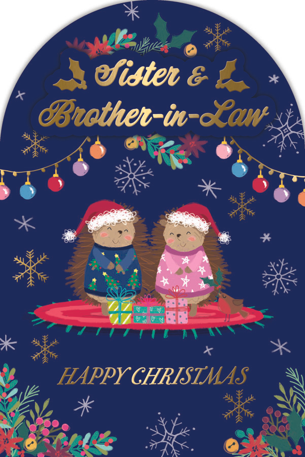 Prelude C75 Christmas Sister & Brother-In-Law 6pk
