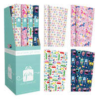 Assorted Rollwrap Kids 3M by IG Design Group, colorful gift wrap rolls with playful patterns for children.