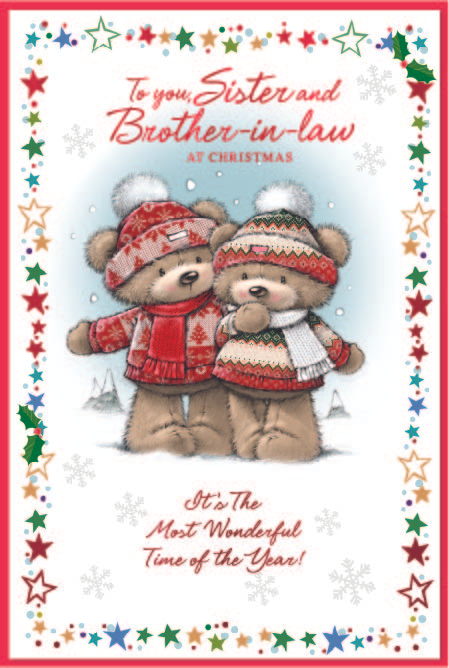 Simon Elvin C75 Christmas Sister & BIL 6pk