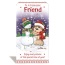 Prelude 6 Pack Cards C55 Christmas Friend Dog