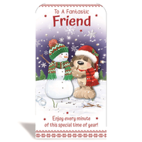 Prelude 6 Pack Cards C55 Christmas Friend Dog