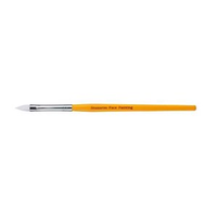Medium Flat Face Painting Brush - Yellow