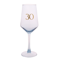 Widdop Wine Glass Confetti Age 30