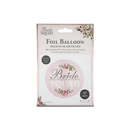 Foil Balloon 18" Pink Bride Squad