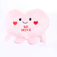 Tiger Feet Soft Toy Heart Be Mine 14cm
