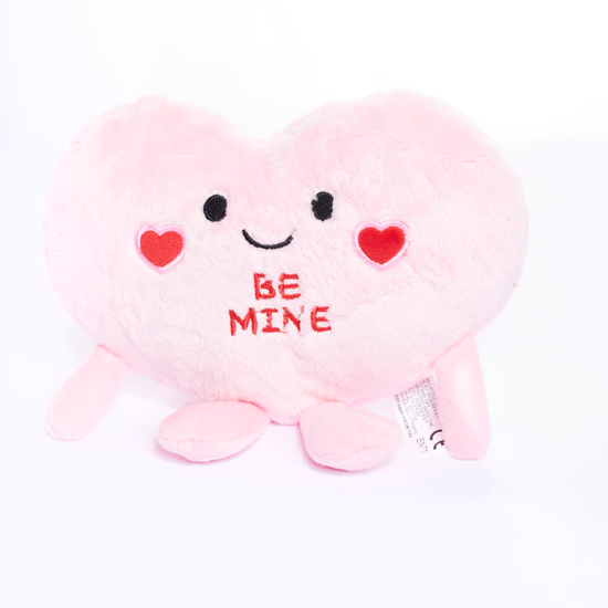 Tiger Feet Soft Toy Heart Be Mine 14cm
