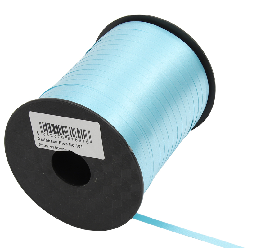 Eleganza Ribbon Caribbean Blue 5mm x 250yds