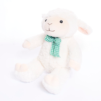 Tiger Feet Soft Toy Lamb With Bow 25cm