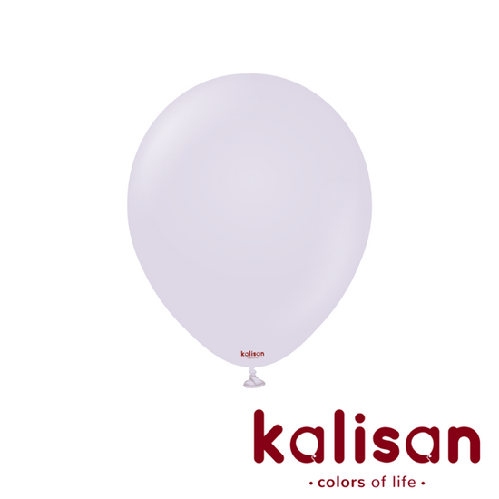 Kalisan Macaron Lilac 12" Latex Balloons 100pk