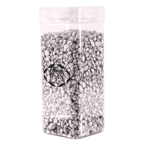 Apac Pebbles Silver 4-6mm 750g