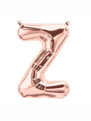 Northstar Foil Balloon Rose Gold 16" Letter Z
