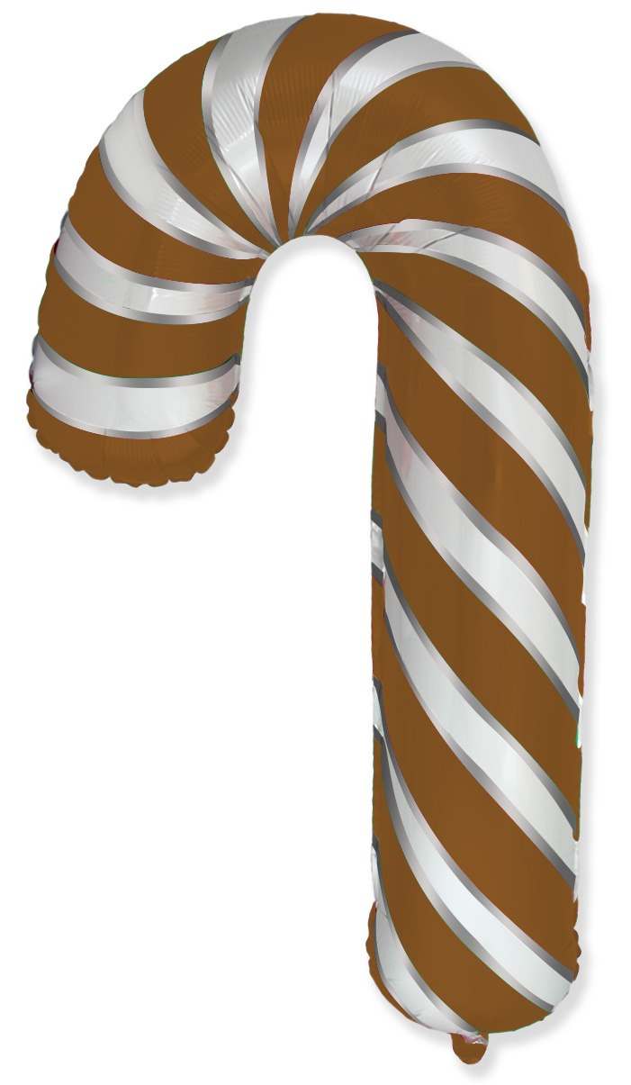 Flexmetal Candy Cane Choco 39" Foil (Loose)