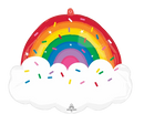 Anagram Rainbow Sprinkles 25" Foil Balloon